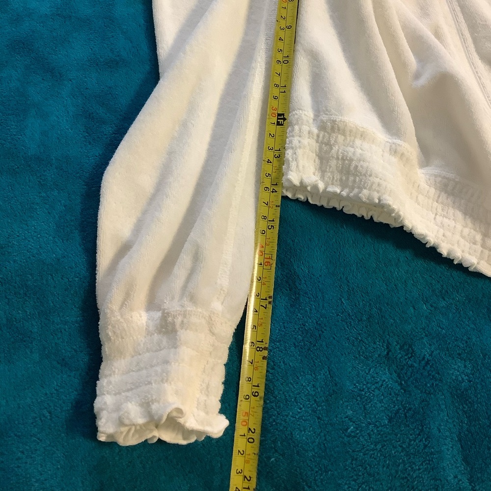 Juicy Couture 90s Terry Pants 36 x 33 Zip Up Hoodie Tracksuit - Picture 5 of 15